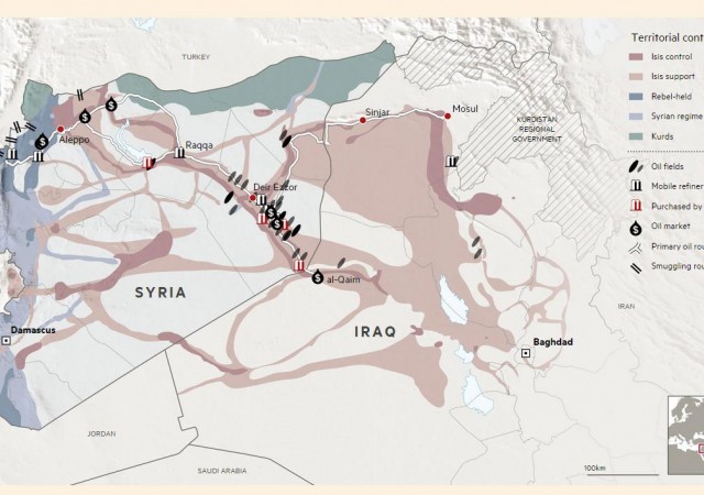 Il legame tra l'Isis e il petrolio