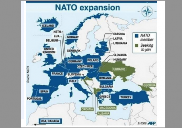 L'espansione dell'area di controllo della Nato§