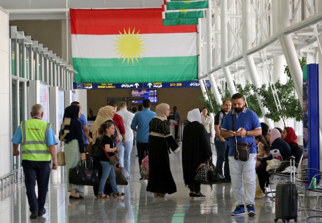I voli dalla capitale della regione autonoma curda dell'Iraq, Arbil, e verso di essa saranno sospesi da domani 29 settembre, come parte delle misure punitive del governo di Bagdad contro la decisione dei curdi di tenere un referendum sull'indipendenza