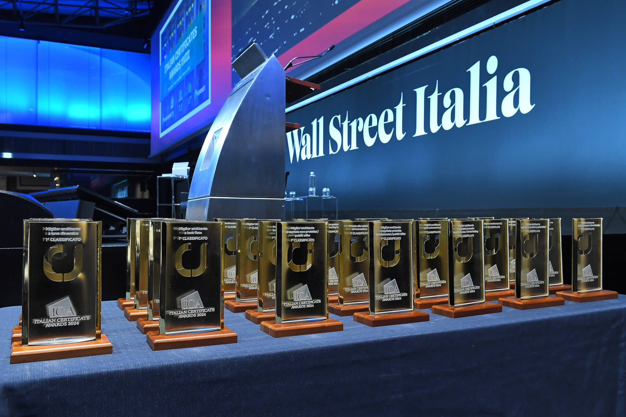 Italian Certificate Awards 2024, tutti i vincitori della serata a Piazza Affari